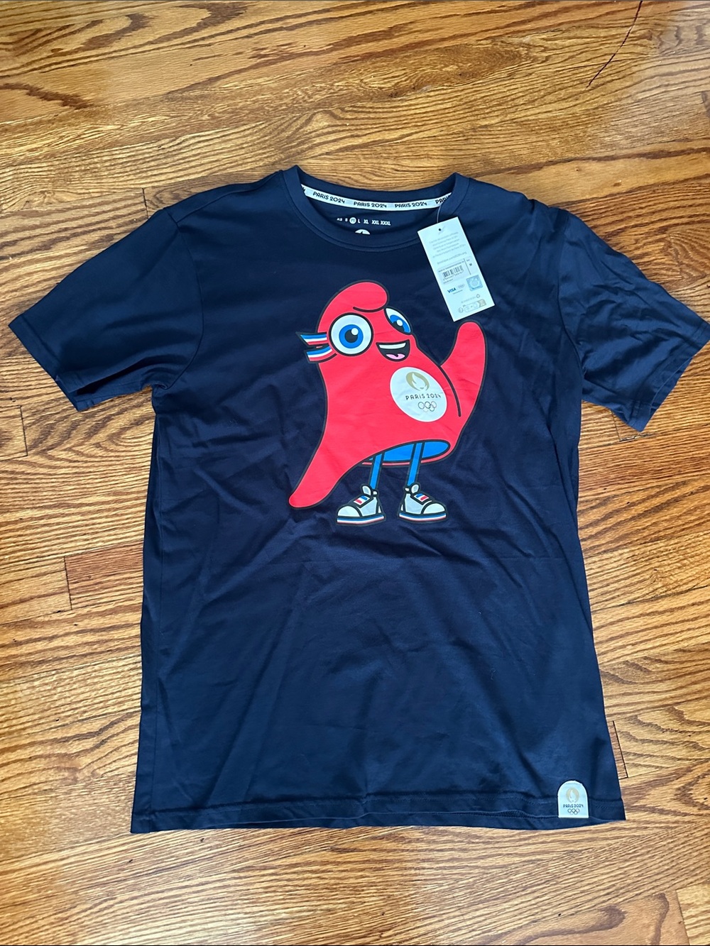 2024 Paris Olympics Tee Shirt Mascot